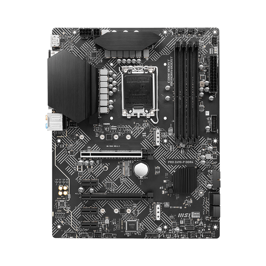 Mainboard MSI PRO Z690-P D4 (Intel Z690, Socket 1700, ATX, 4 khe RAM DDR4) - Hàng Chính Hãng