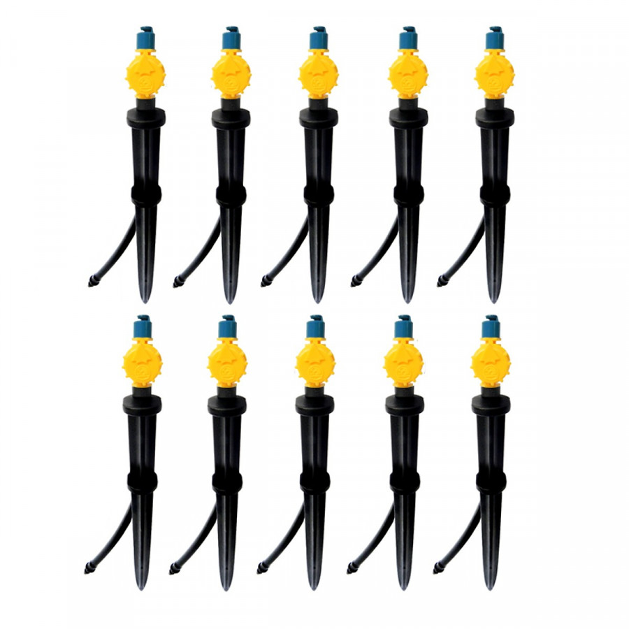 Bộ 10 Béc tưới cây Fan 180 độ Vari 20cm