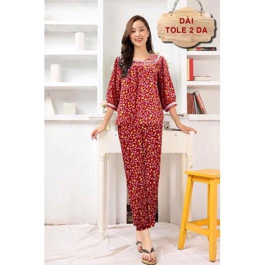 BỘ TOLE TAY LỠ CHO MẸ CHẤT TOLE ĐẸP BIGSIZE 40-80KG