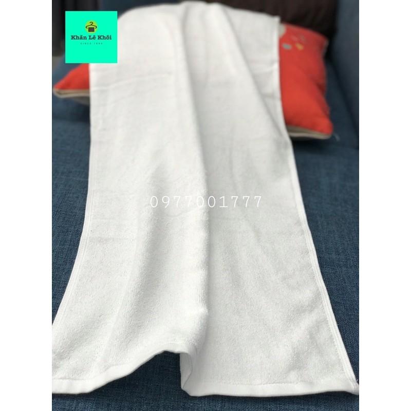Khăn mặt, khăn tắm khách sạn cỡ trung xuất Nhật - 34x86cm/34x80cm