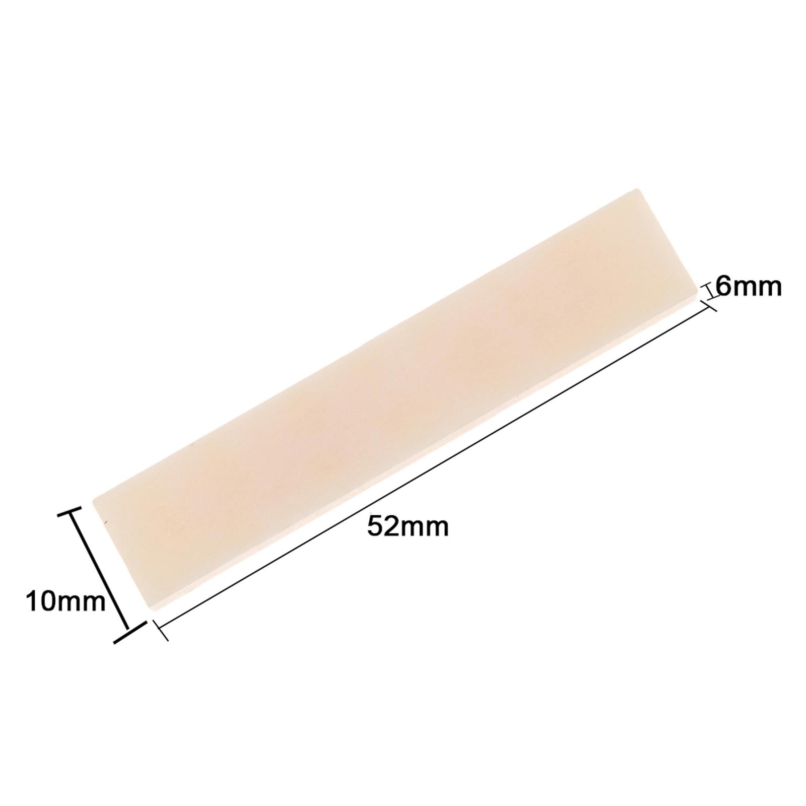 Blank Bone Nut And Saddle Guitar Bridge Nuts DIY Guitar replacement Parts & Accessories