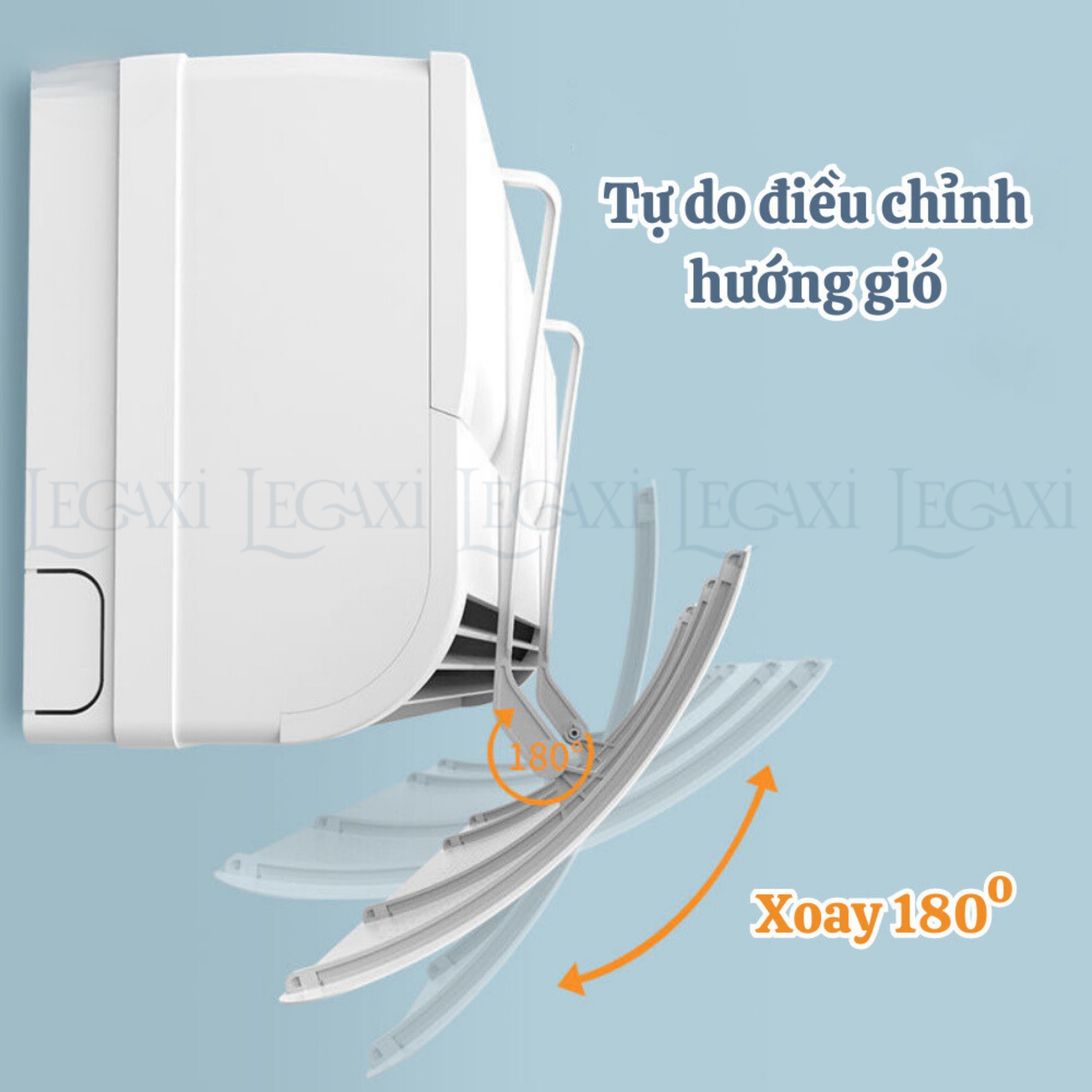 Tấm Chắn Gió Máy Lạnh, Chống Gió Điều Hòa Chuyển Hướng Gió Trực Tiếp Ngăn Bệnh Hô Hấp An Toàn Cho Trẻ Em Mẹ Bầu Legaxi