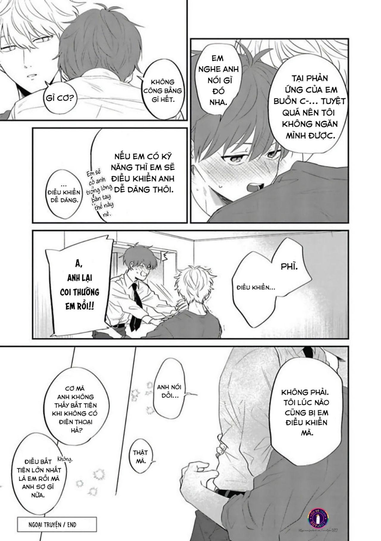 gối ôm duy nhất của hayama-sensei's (end) chapter 5.5 5