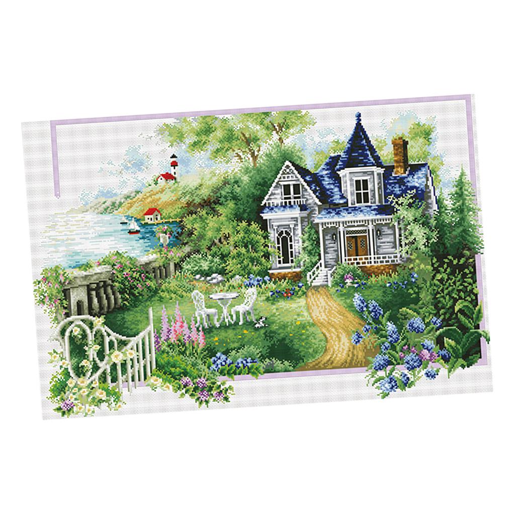 Đóng Dấu Cross Stitch Kits 11 Gói Thêu Bốn Mùa