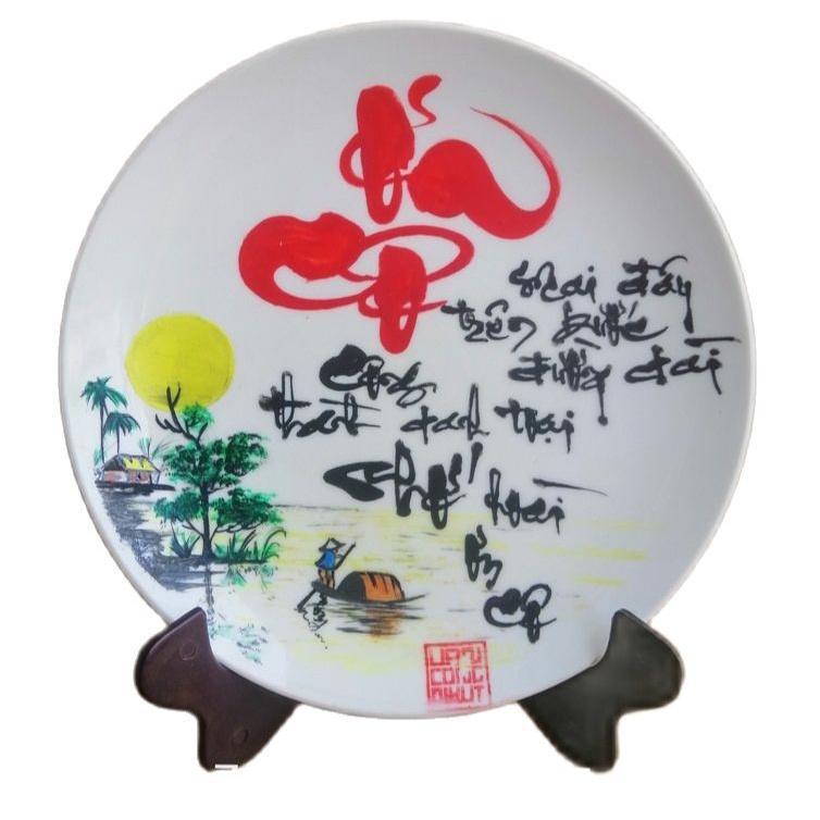 Đĩa thư pháp ƠN CÔ.Quà tặng Thầy cô. Quà 20/11. Quà 8/3,sinh nhật, quà tết. Thư pháp tri ân Thầy Cô