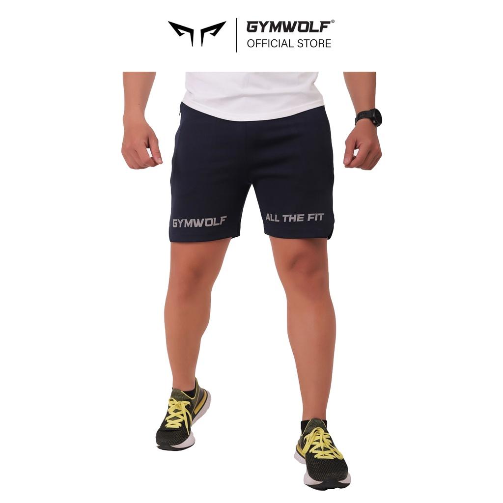 Quần Short Thể Thao GYMWOLF Vải Poly 2 Da Siêu Thấm Hút Mồ Hôi (WOLF27)