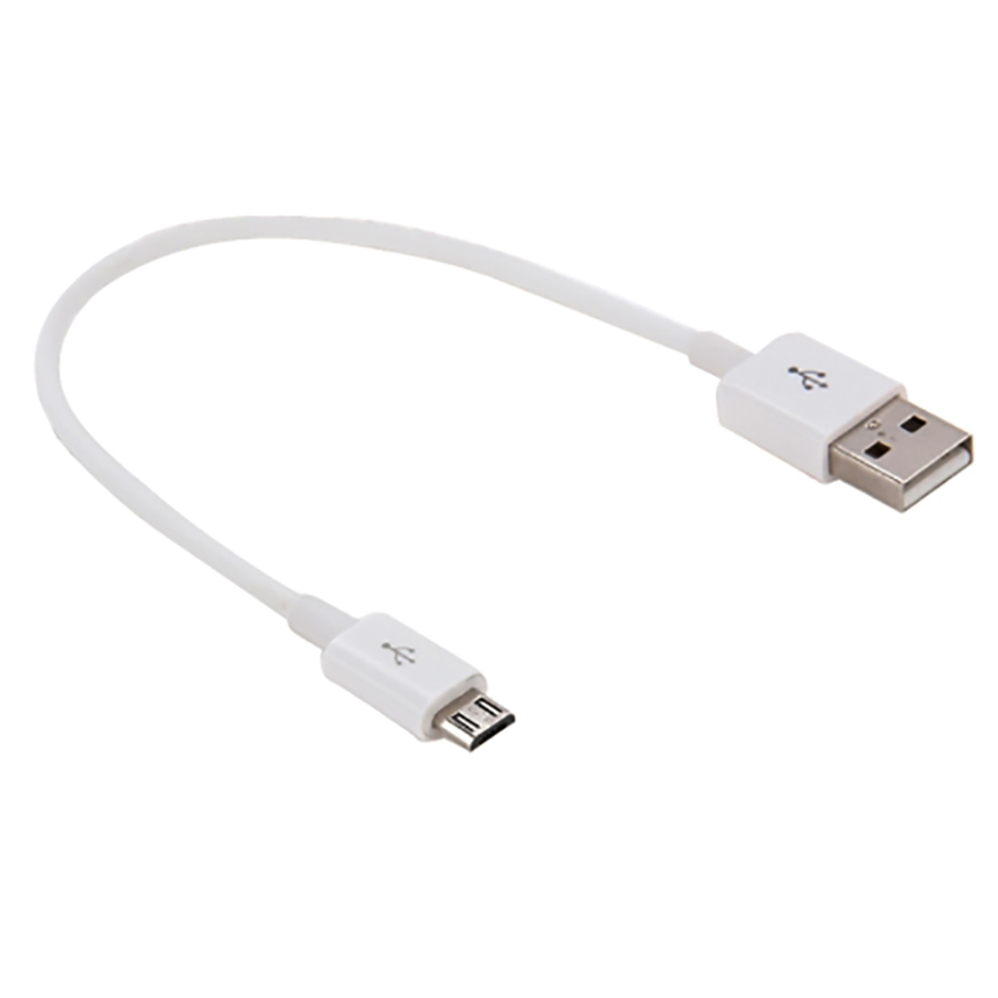 Cáp sạc Micro USB dài 20cm hỗ trợ sạc nhanh - hàng chính hãng