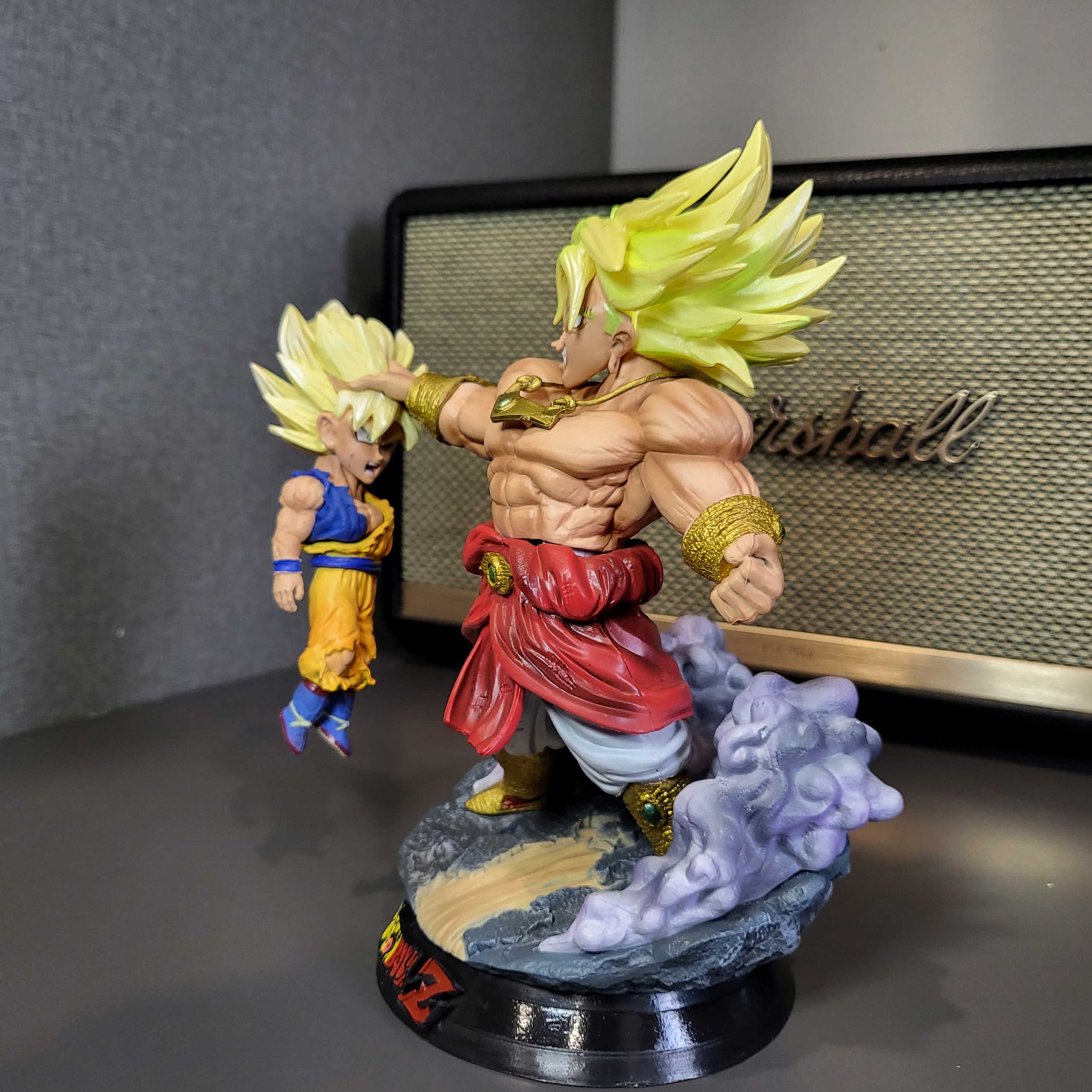 Mô hình Brokly vs Goku 17 cm - Dragon Ball