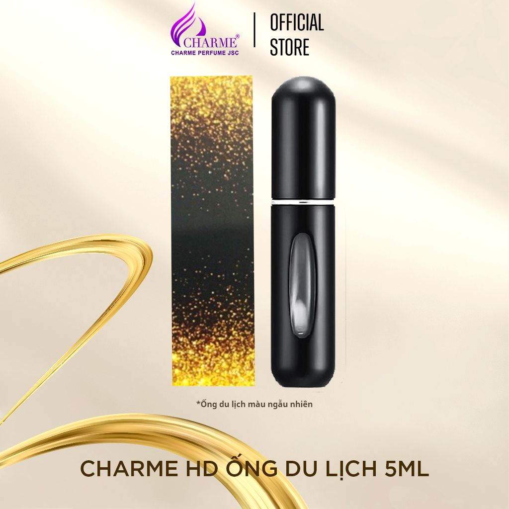 Nước hoa nữ thơm lâu, Charme HD, ống chiết du lịch mini, cho cô nàng quyến rũ, gợi cảm, hiện đại, 5ml