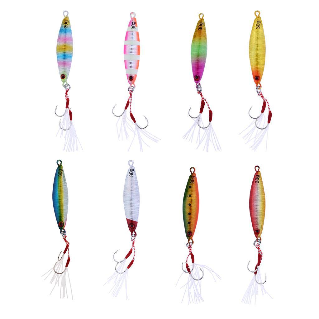 Metal Hard Jigging Lead Fish Swimbait Artificial Fishing Lures
