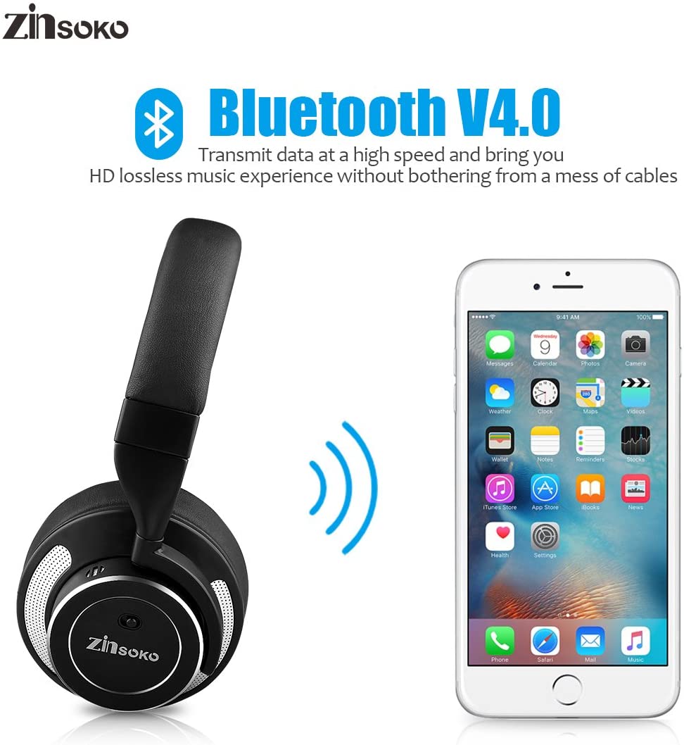 Tai nghe bluetooth cao cấp Zinsoko có khử tiếng ồn chủ động