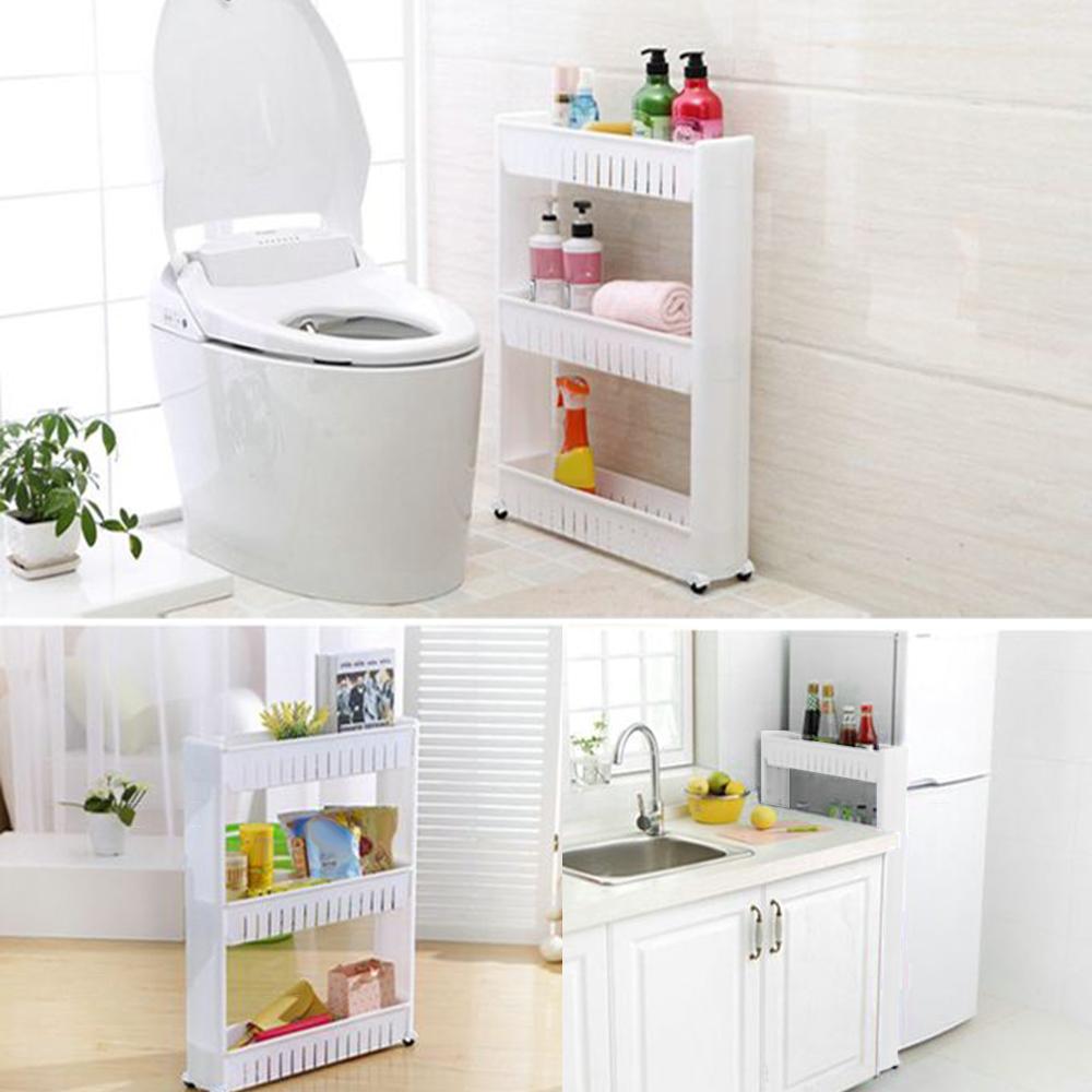 Bộ giá kệ di động 3 tầng , tiện dụng có bánh xe đẩy