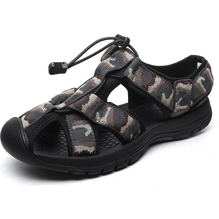 Giày Sandal Rova Nam Bít Mũi Dã Ngoại Du lịch trekking RV626