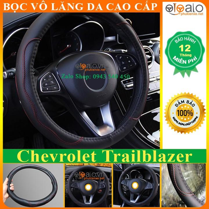 Bọc Vô Lăng Da dành cho Xe Chevrolet Trailblazer Lót Cao Su Non Cao Cấp Chống Trượt Tay