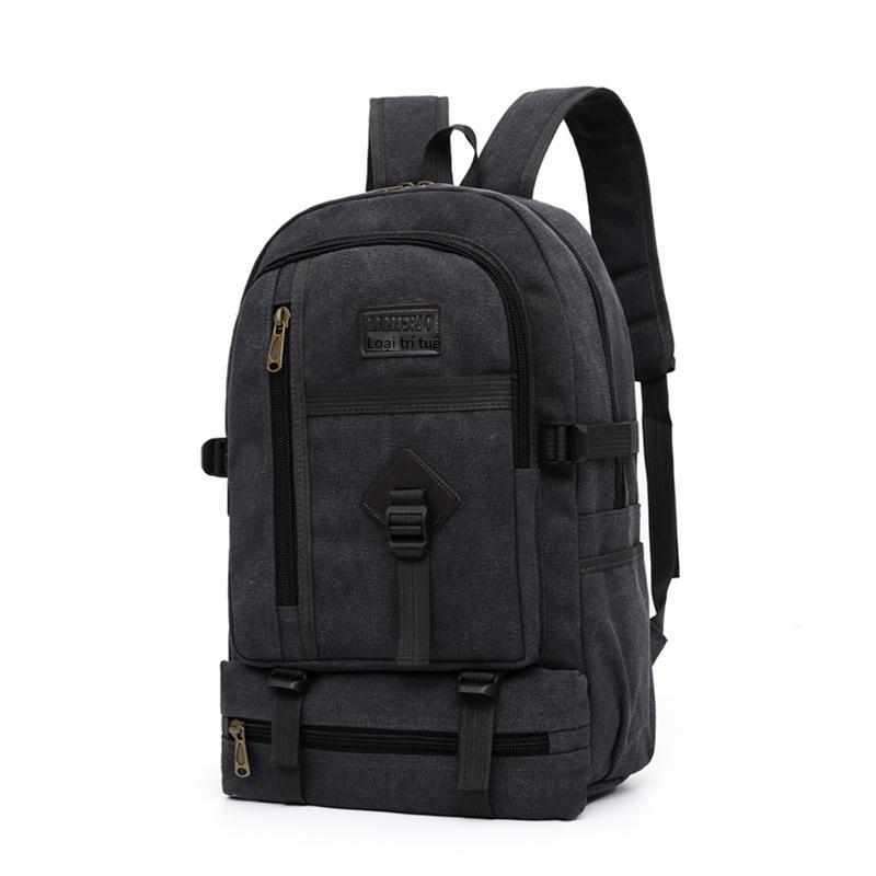 Phong cách mới nhất của phong cách bùng nổ bán chạy nhất của Amazon phong cách kinh doanh đơn giản đi lại ba lô máy tính ba lô ba lô vải bố ba lô nam tại chỗ