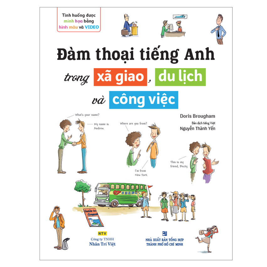 Đàm Thoại Tiếng Anh Trong Xã Giao, Du Lịch Và Công Việc (Kèm 1 Đĩa DVD-Room)