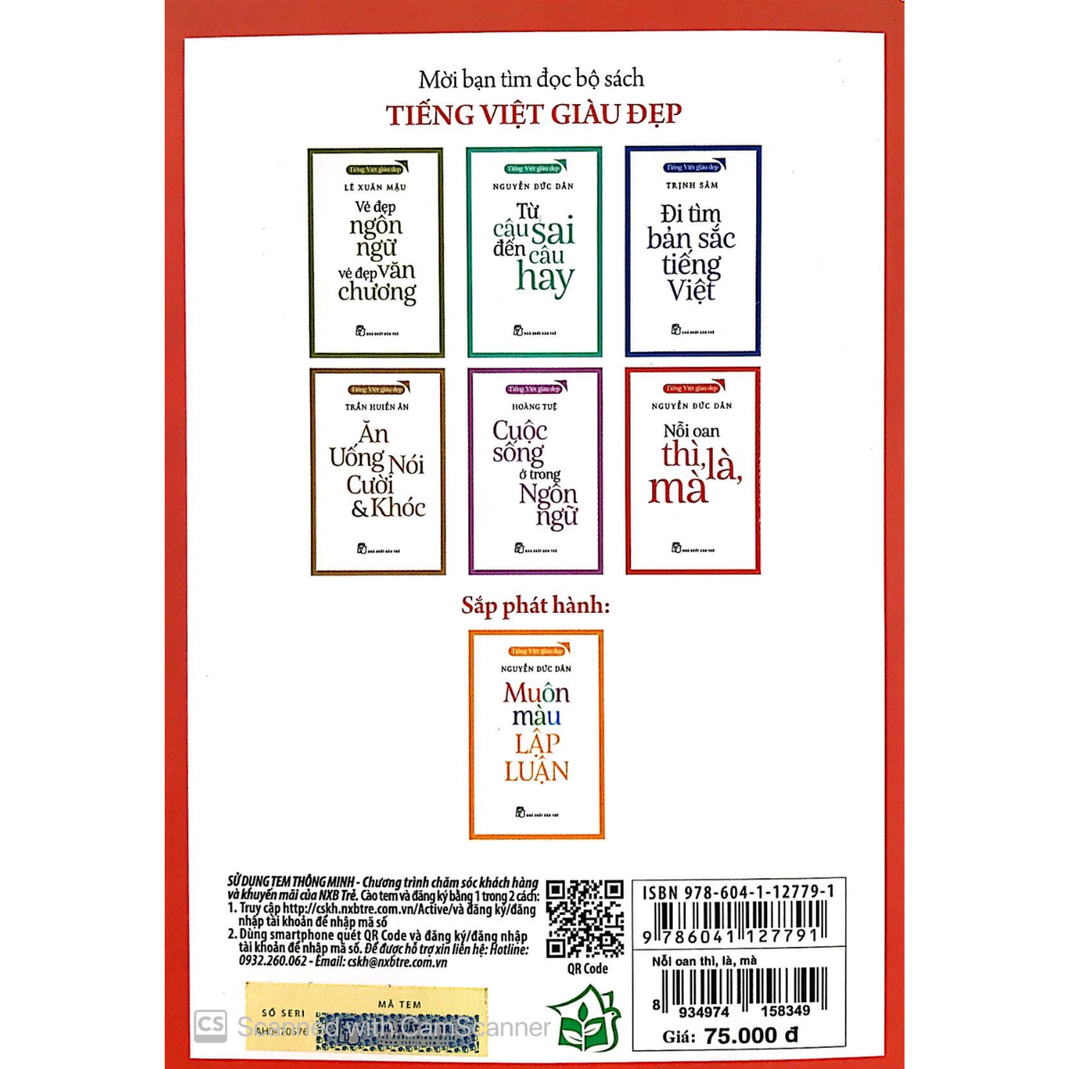 Sách Tiếng Việt Giàu Đẹp - Nỗi Oan Thì, Là, Mà