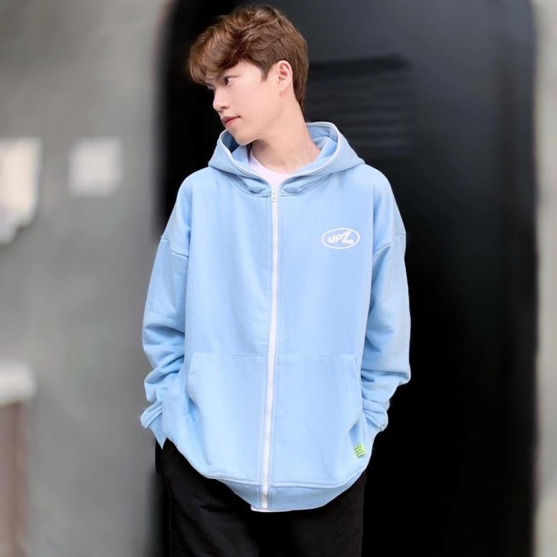 UPZ Áo Khoác Hoodie Dây Kéo In Unicorn Play Zone Chữ Bảy Màu