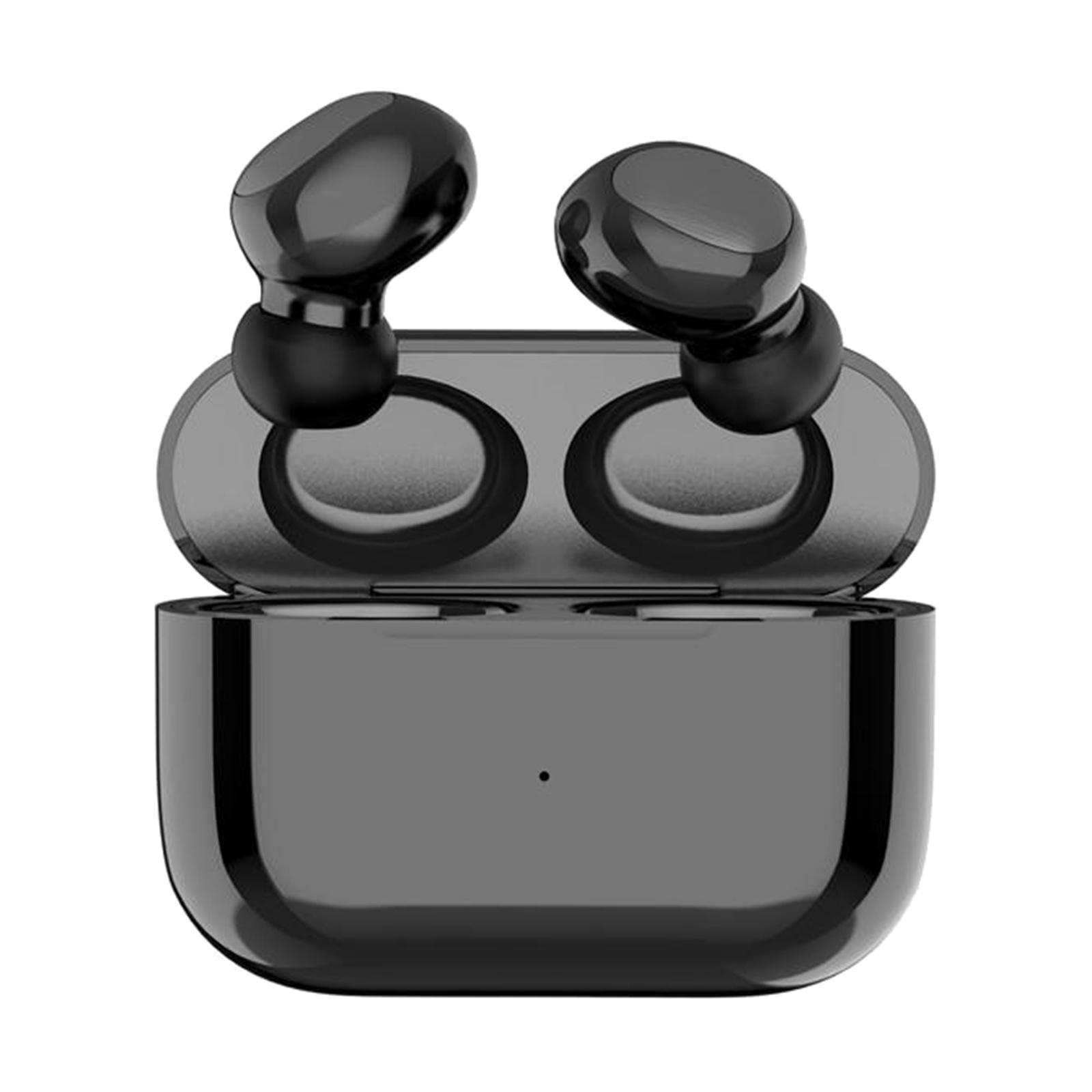 Bluetooth Headset Stereo Headphone Touch Earpiece Universal Earbuds Black