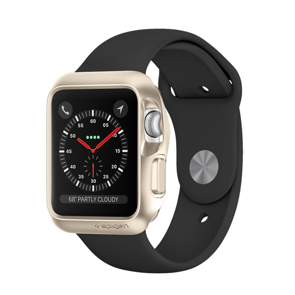 Ốp Apple Watch Series 3/2/1 38mm SPIGEN Slim Armor Case - Hàng Chính Hãng