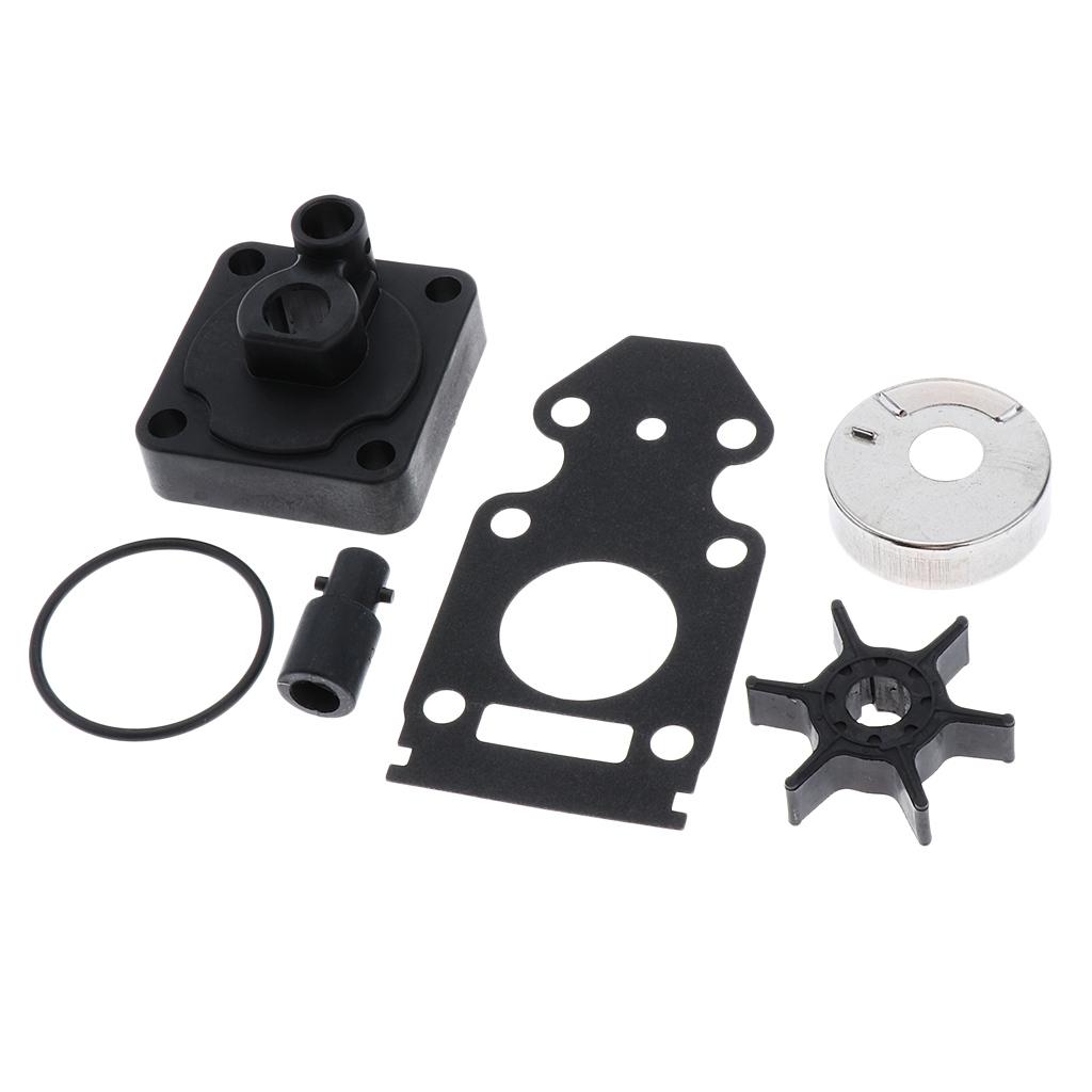 Outboard Water Pump Impeller Kit For Yamaha 9.9 HP 15HP 18HP 2 Stroke