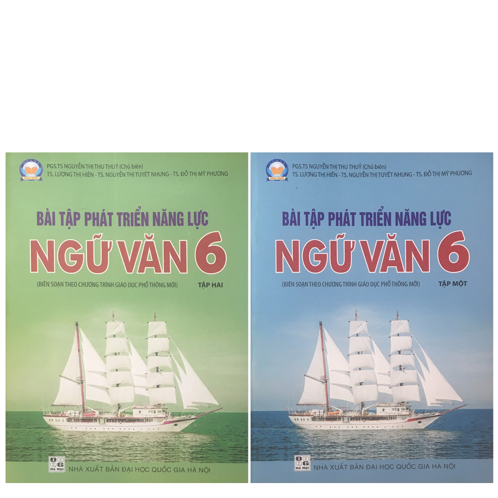 Combo Sách Bài Tập Phát Triển Năng Lực Ngữ Văn 6 Tập 1 + Tập 2