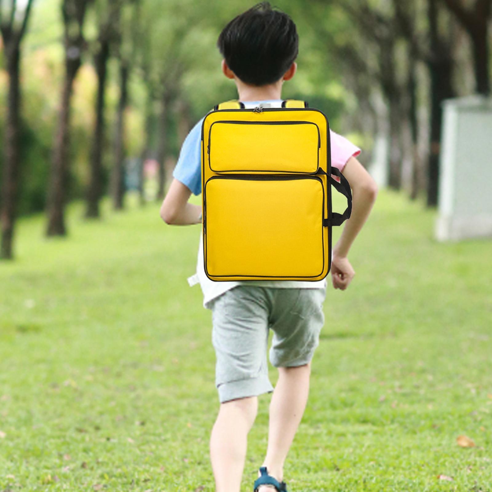 Art Portfolio Case  Tote Bag Sketchbook Canvas Bags Artists Backpack for Kids for Cleaning Pot Drawing Painting Crafts Display Screen