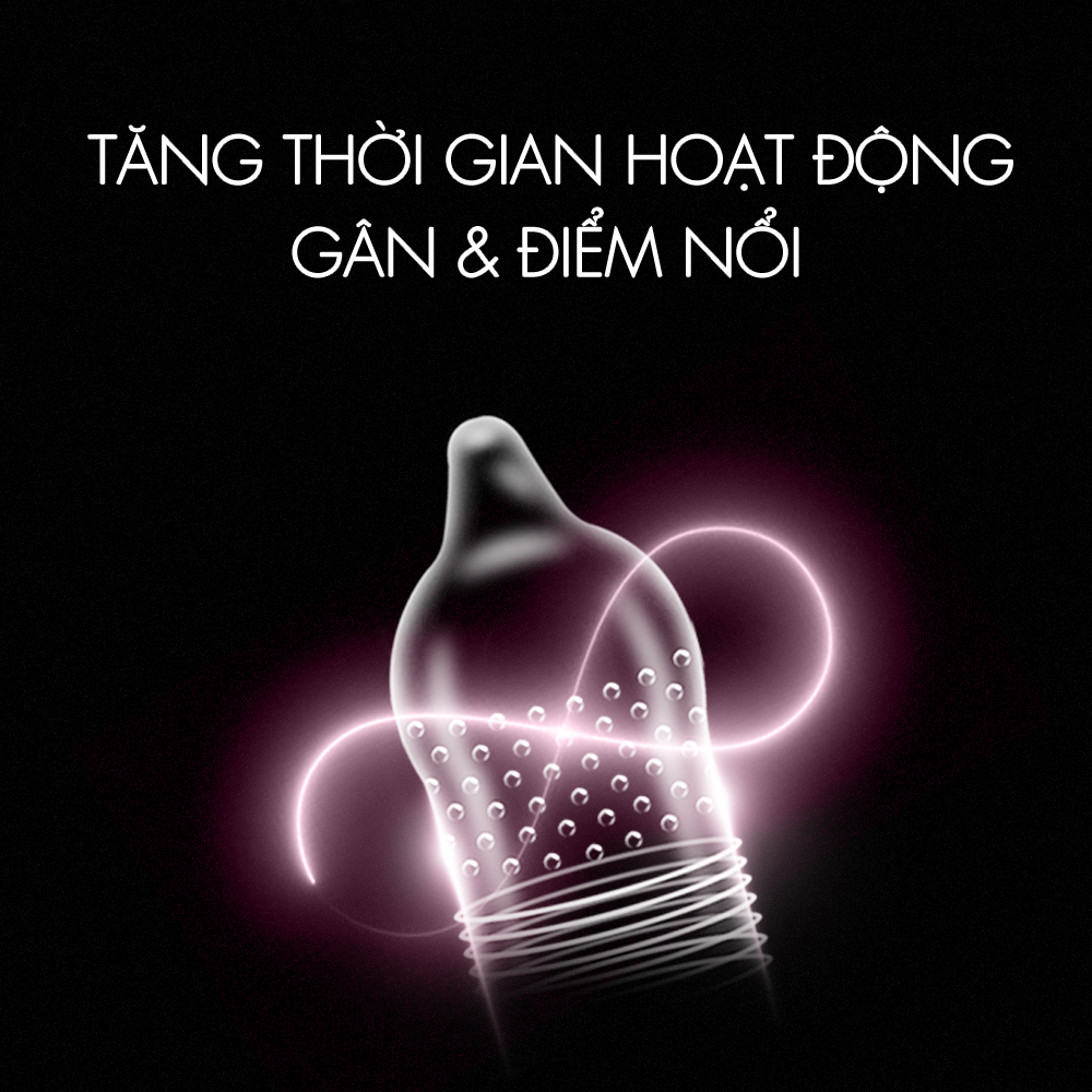 Bao cao su Shell Play Ring 6 tính năng