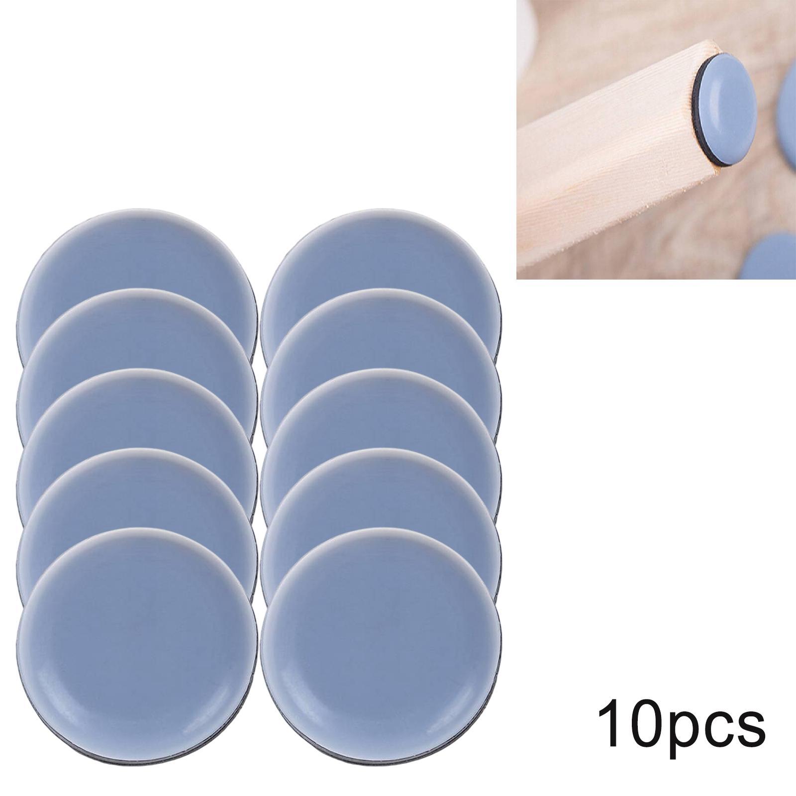 10x Slider Pad Furniture Floor Mat Self Adhesive Chair Leg Pad