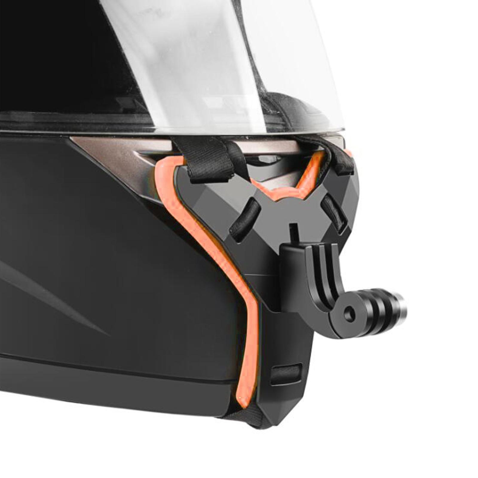 Helmet Chin Strap Mount for GoPro Hero 9/8/7//6/5 blue