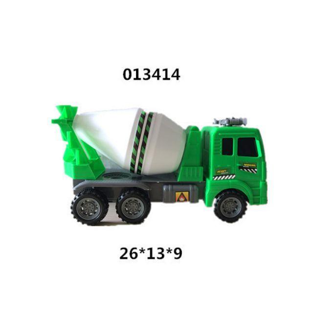 Xe bồn trộn bê tông bánh đà
