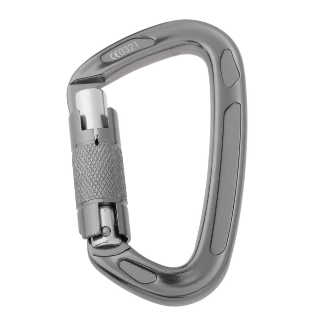 Carabiner Khóa Tự động 24KN Carabiner để Leo Núi