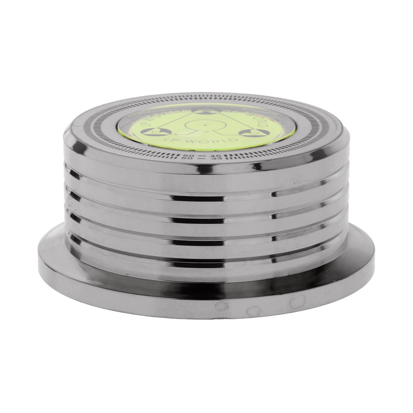 50Hz LP Disc Turntable Stabilizer Turntable Level For LP Record Black