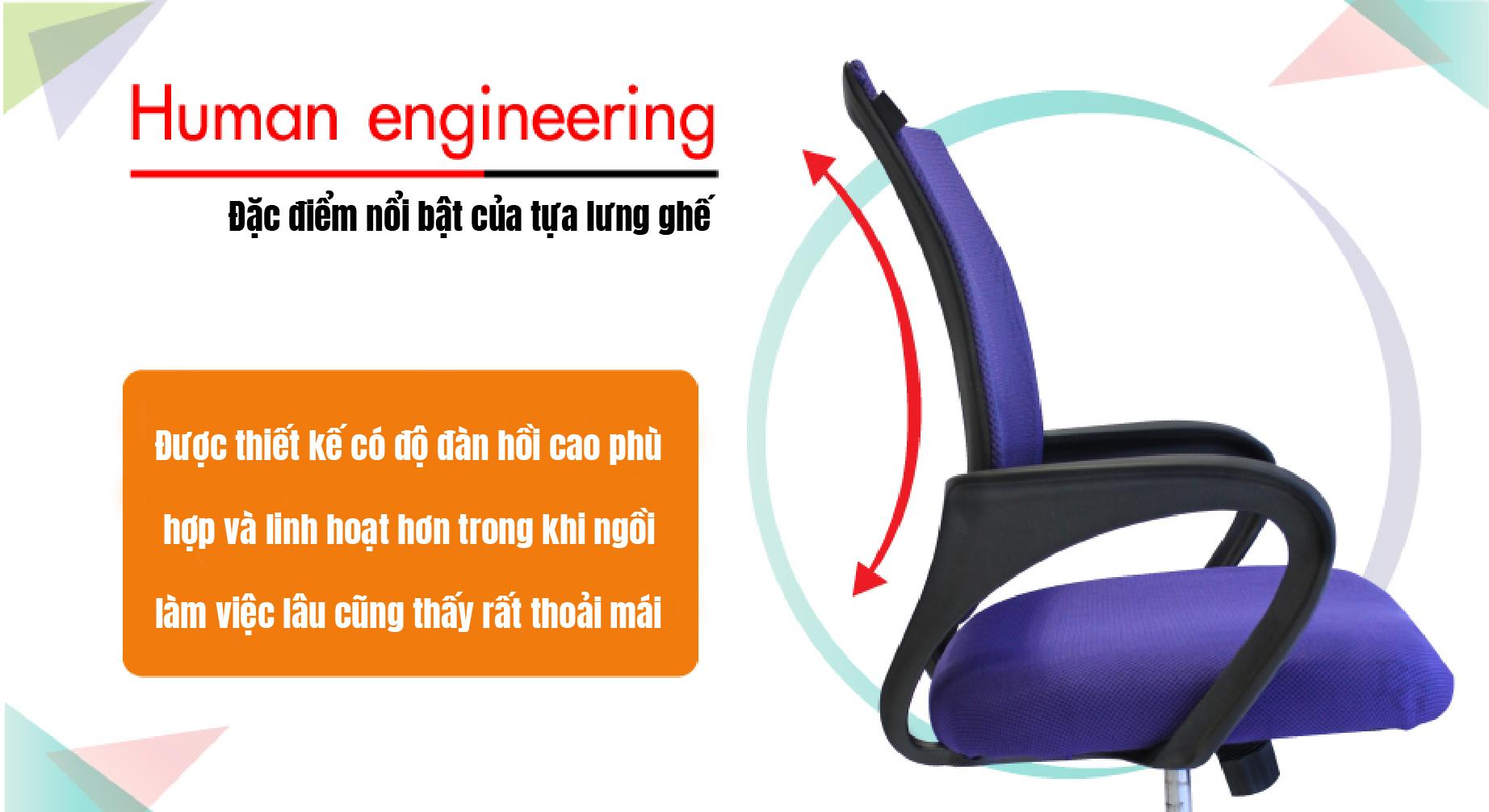 Ghế lưới văn phòng chân xoay cao cấp mẫu 2020 model B (hàng nhập khẩu)