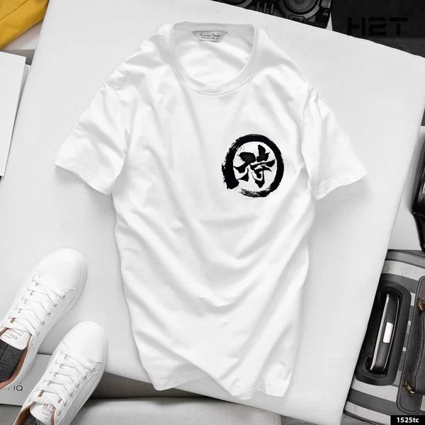 Áo thun Freeship unisex nam nữ, mẫu in Samurai 2 mặt, cổ tròn tay ngắn, vải cotton form đẹp A71