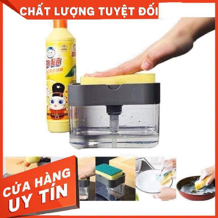 HỘP ĐỂ DẦU VÀ MIẾNG RỬA BÁT 2in1