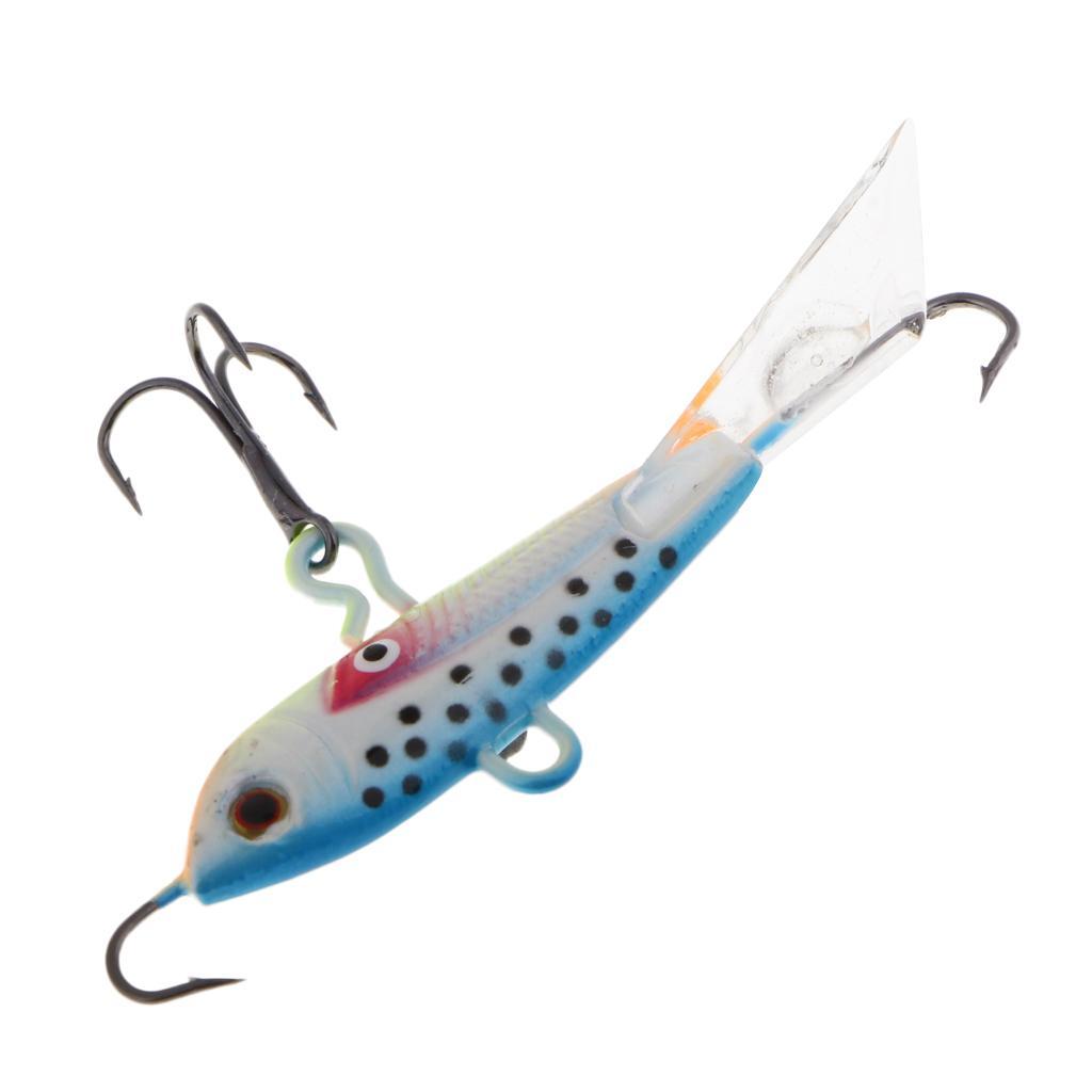 Outdoor Fishing Lure Hard Bait Decoy Jig Hook