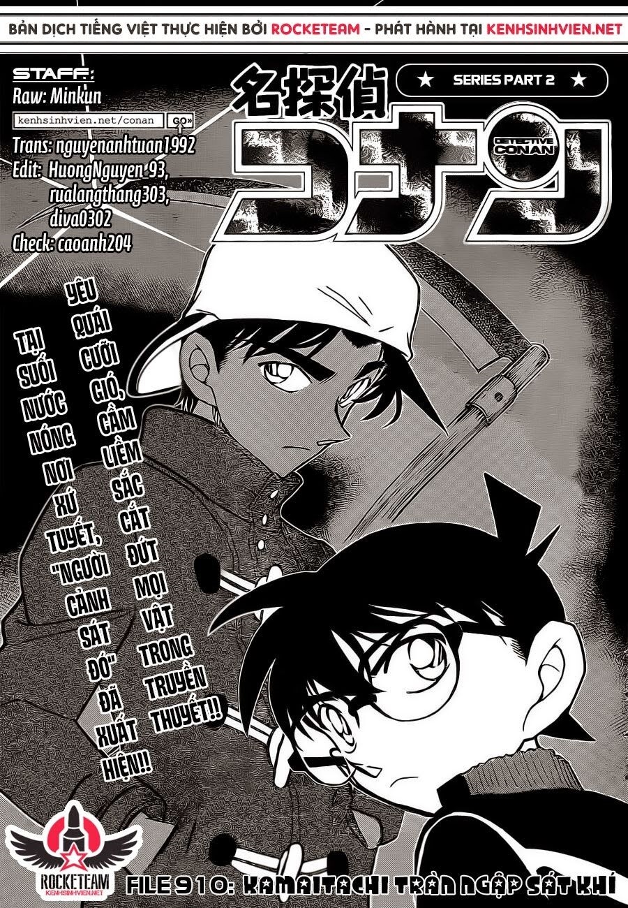 Conan Chapter 910 - Trang 1