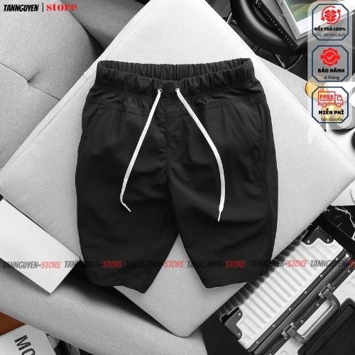 Quần Short Unisex Kaki Thun Co Giãn Nhiều Màu, Chất Vải Mềm Mịn, Full Size -tannguyen shop