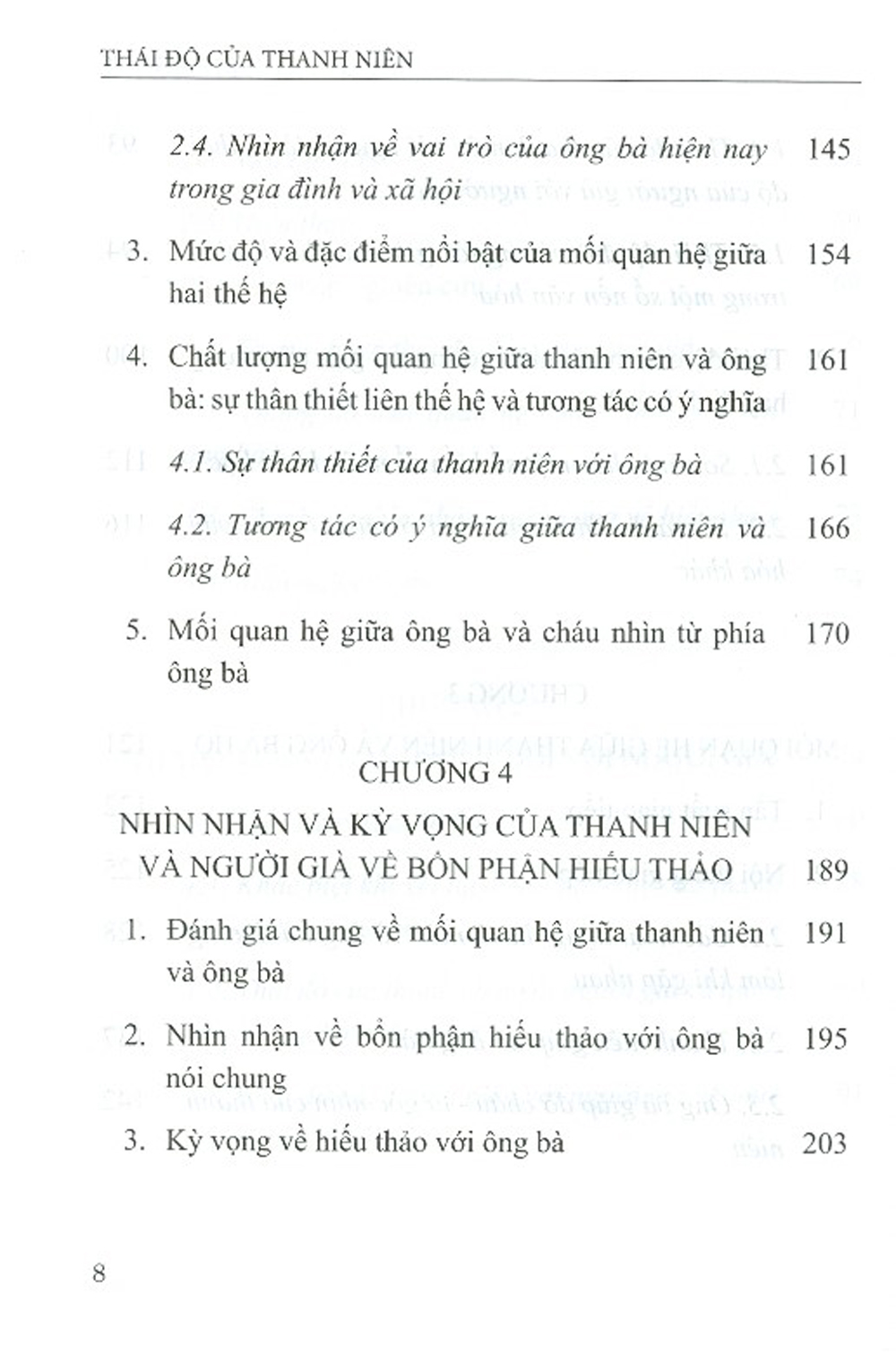 Thái Độ Của Thanh Niên Với Người Già Và Mối Quan Hệ Của Họ Với Ông Bà