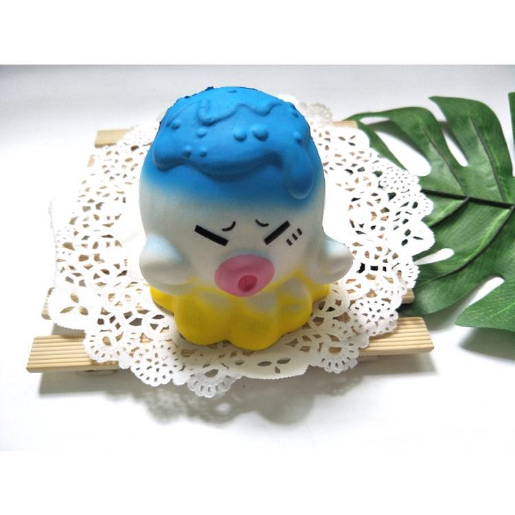 Squishy Lớn JUMBO Hình bạch tuộc phối màu Đồ Chơi Xốp Giảm Stress Hình mềm mịn dễ Thương đàn hồi Cho Bé