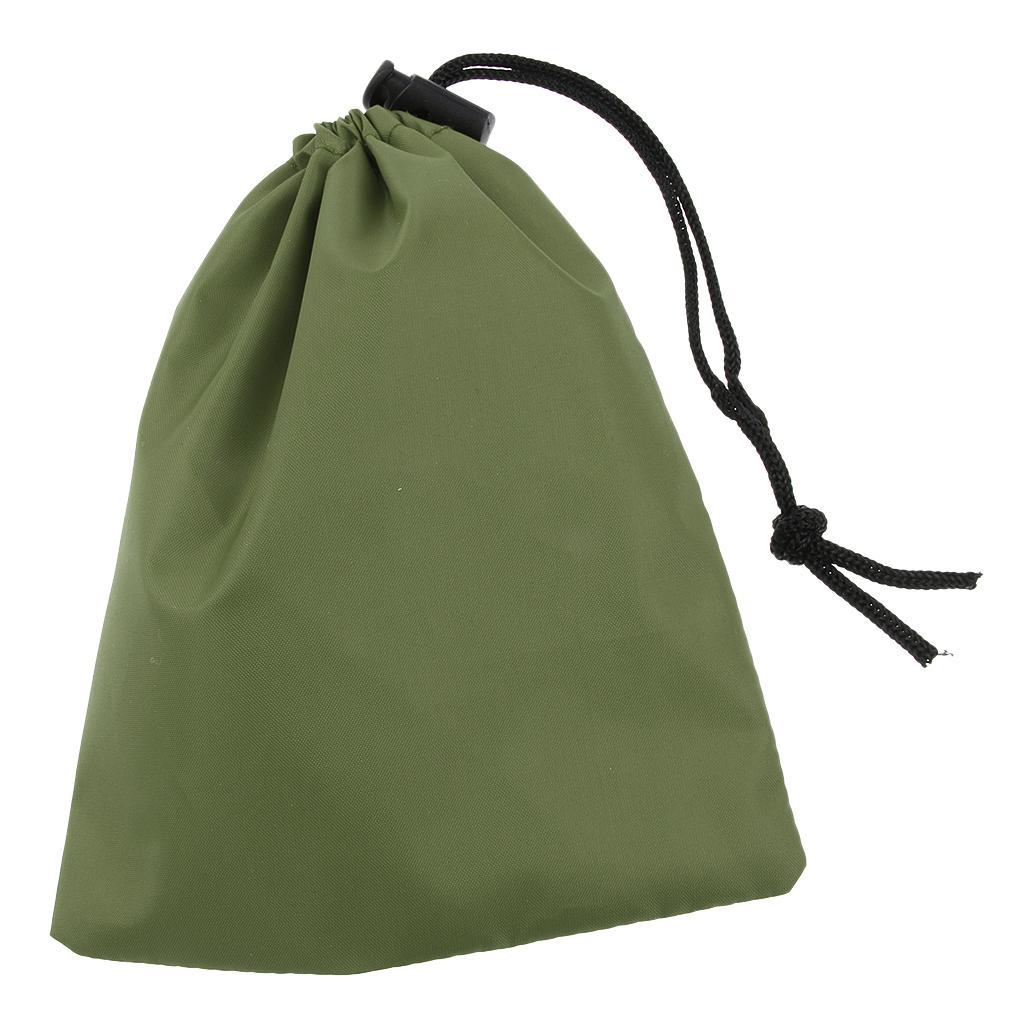 12pcs Waterproof Camping Storage Bag Drawstring Sack Pouch Travel Organizer