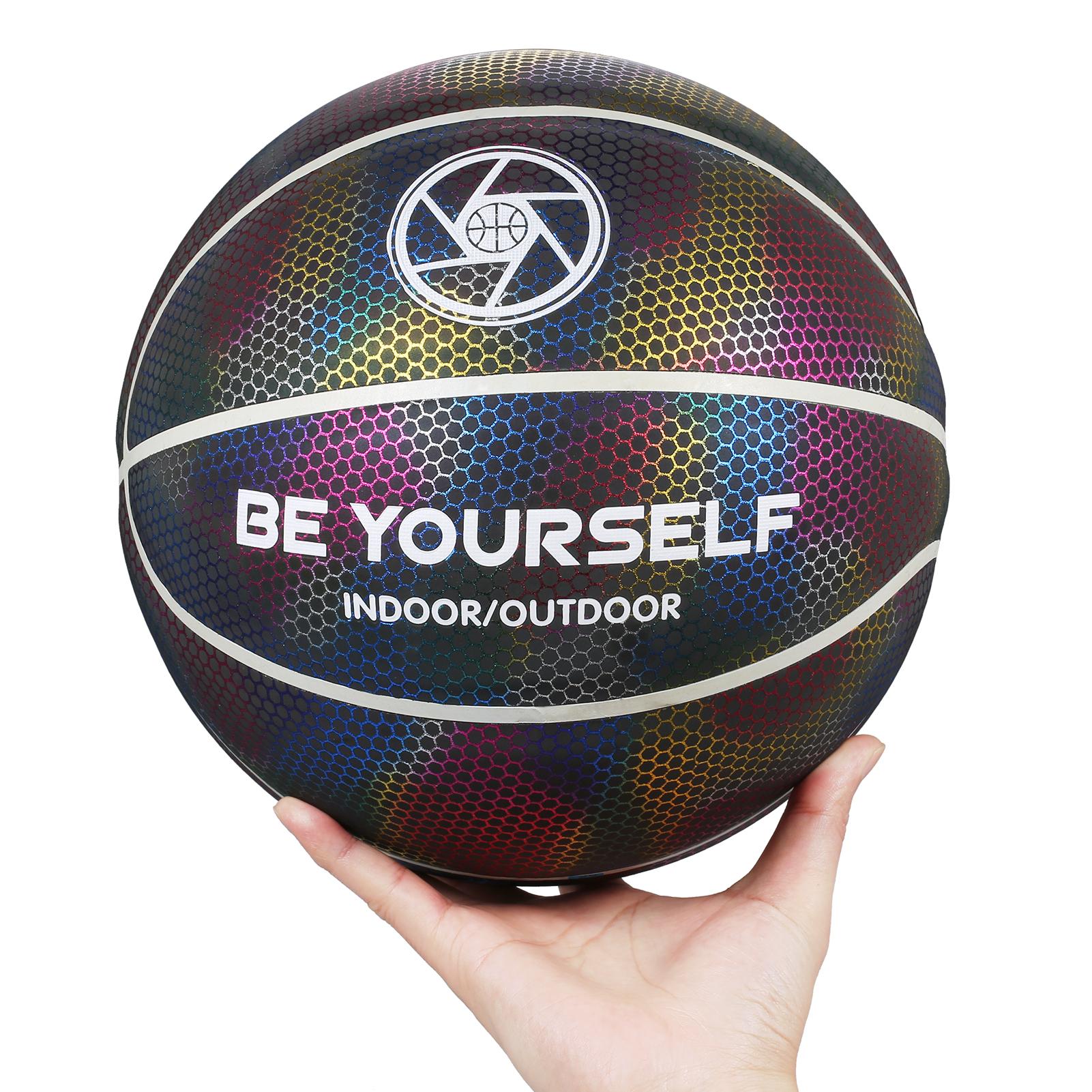 Bóng Rổ Phản Quang Da Ngoài Trời Trong Nhà