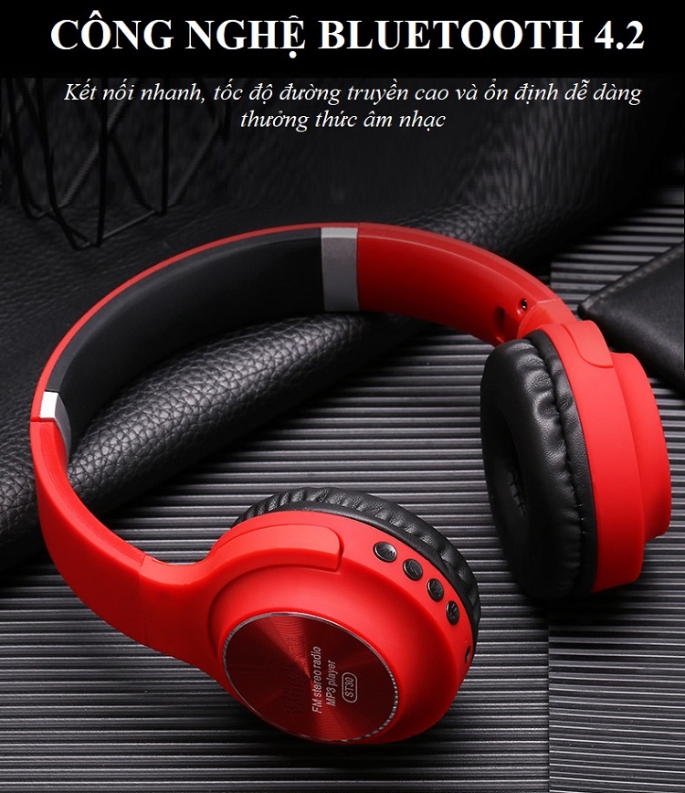 Tai Nghe Chống ồn Bluetooth Không Dây Chống Ồn ST-30
