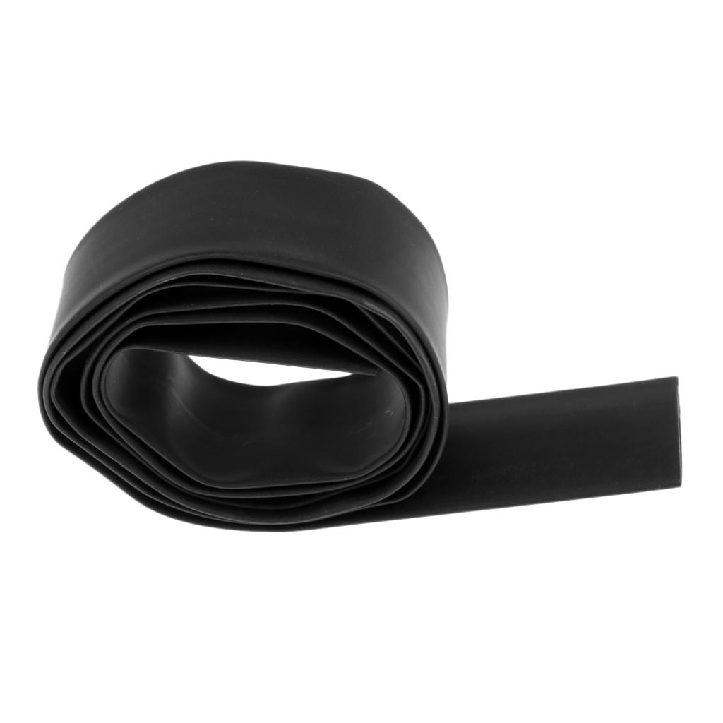 Non Slip Textured Fishing Rod Handle Heat Shrink Wrap Sleeving Tubing 20mm