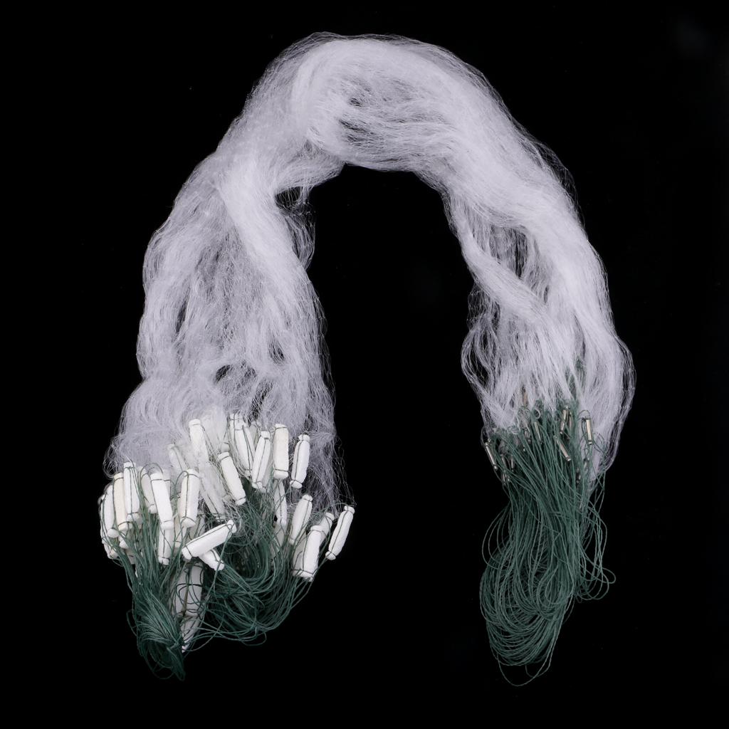 Fishing Net Monofilament Gill   Net with float 1 layer 25m