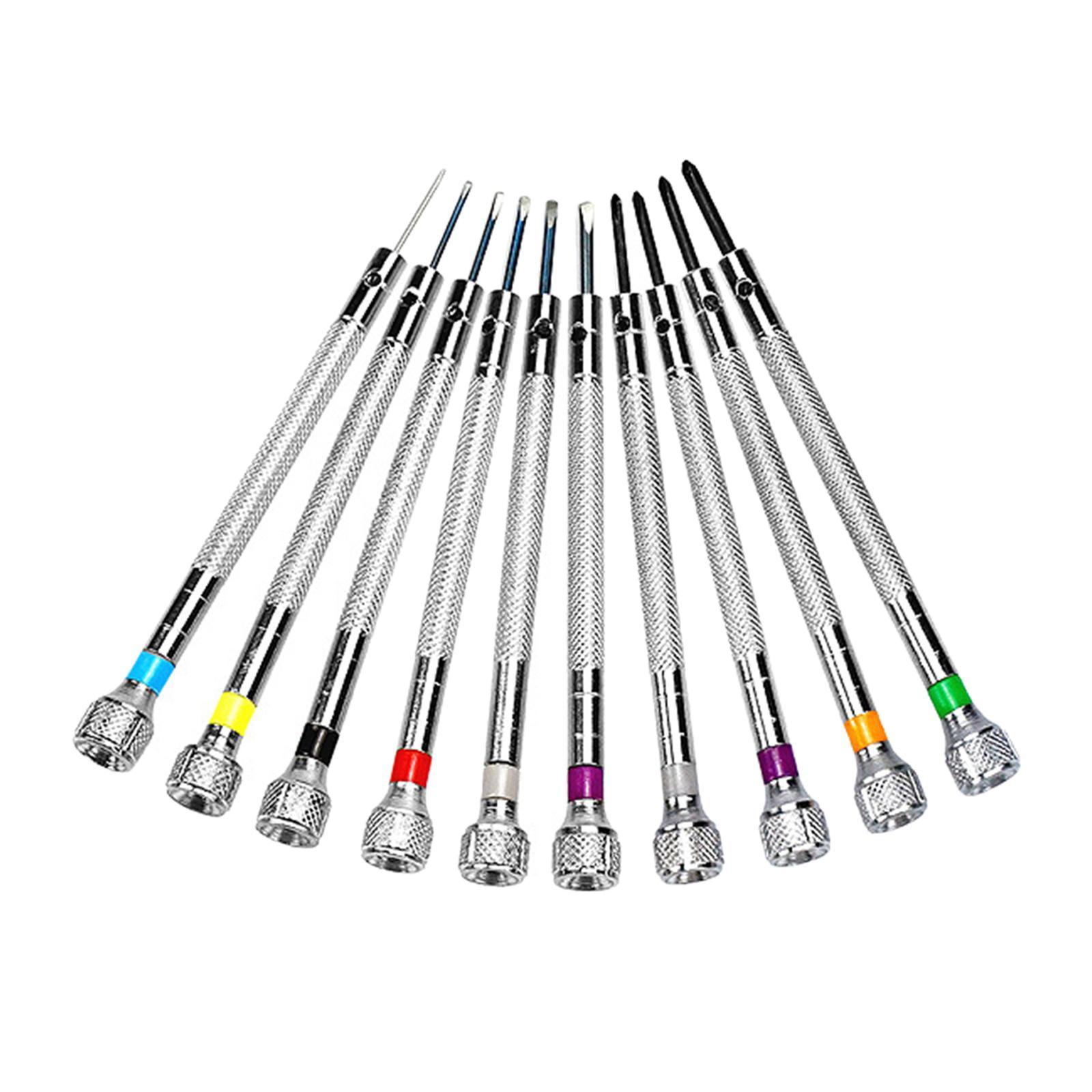 Clock Watch Repair Tools Precision Screwdriver Set Steel Removal for Jewelry