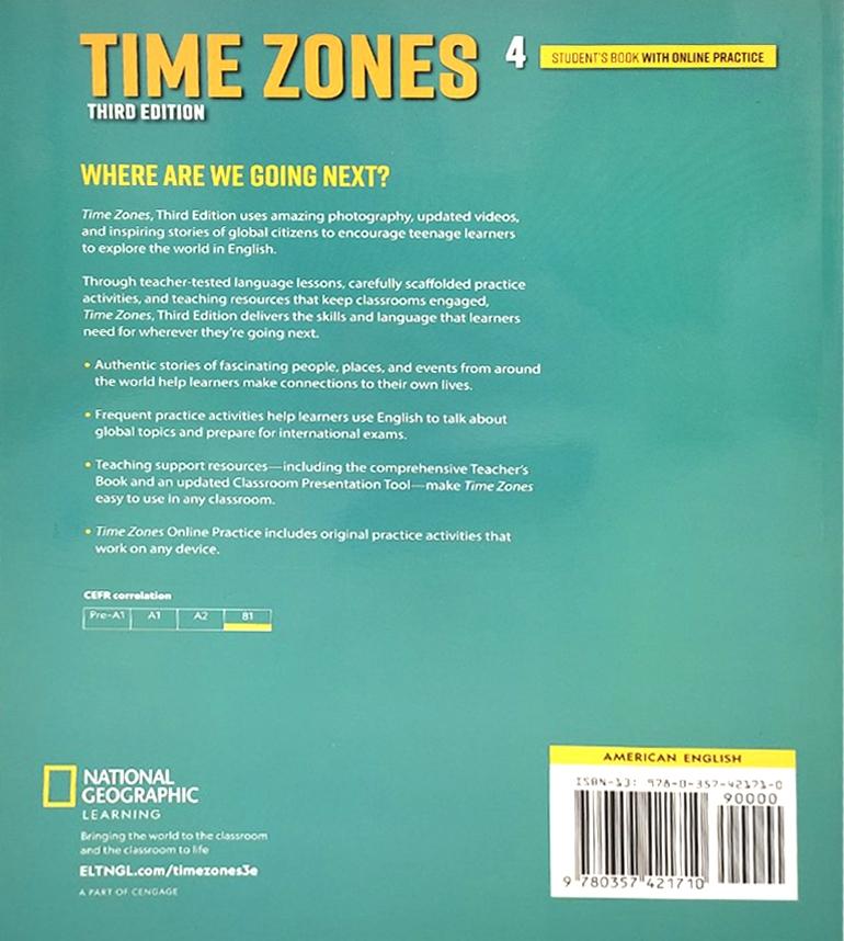 Time Zones 4: Student's Book With Online Practice And Student's EBook