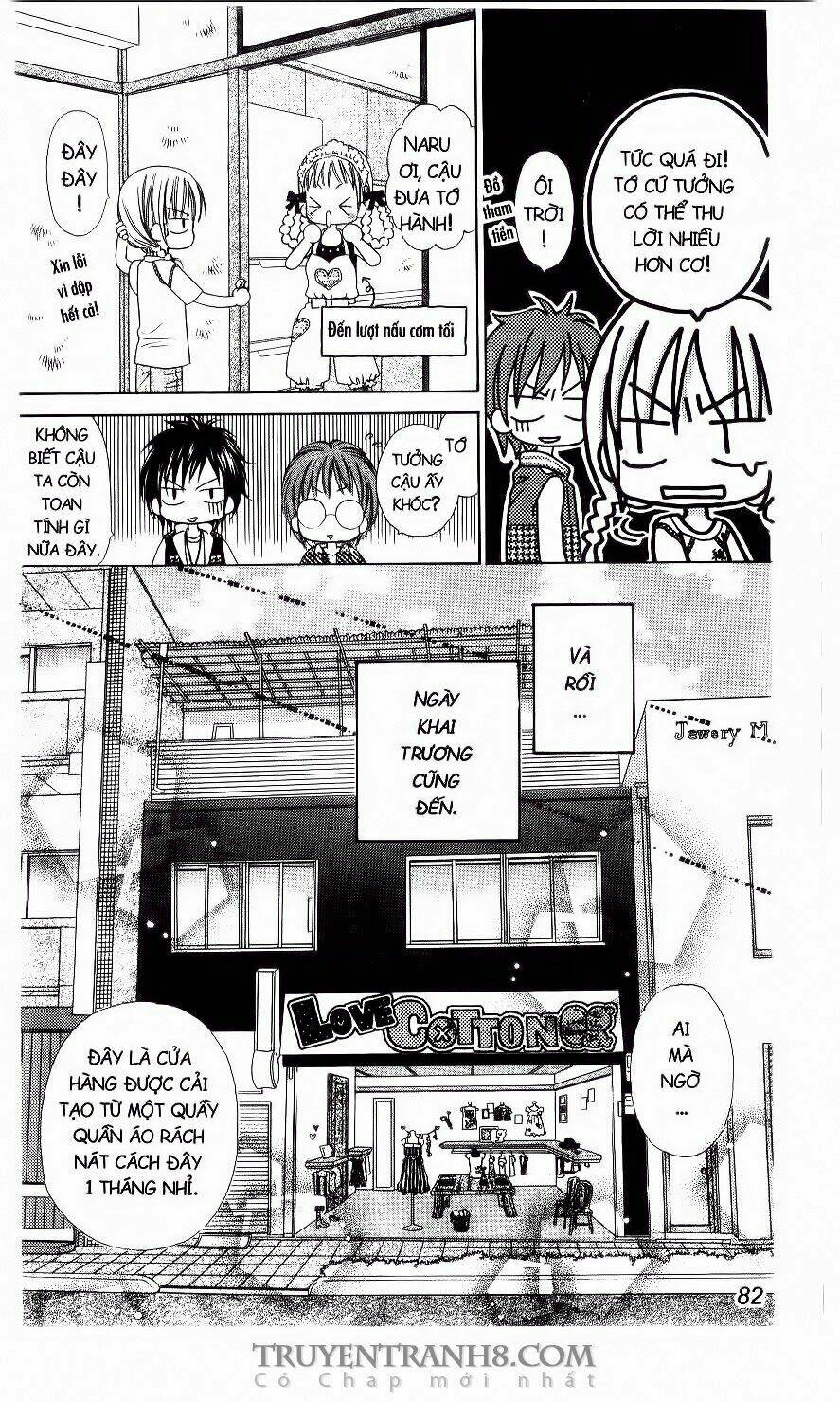 tiệm thời trang, love cotton chapter 3 24