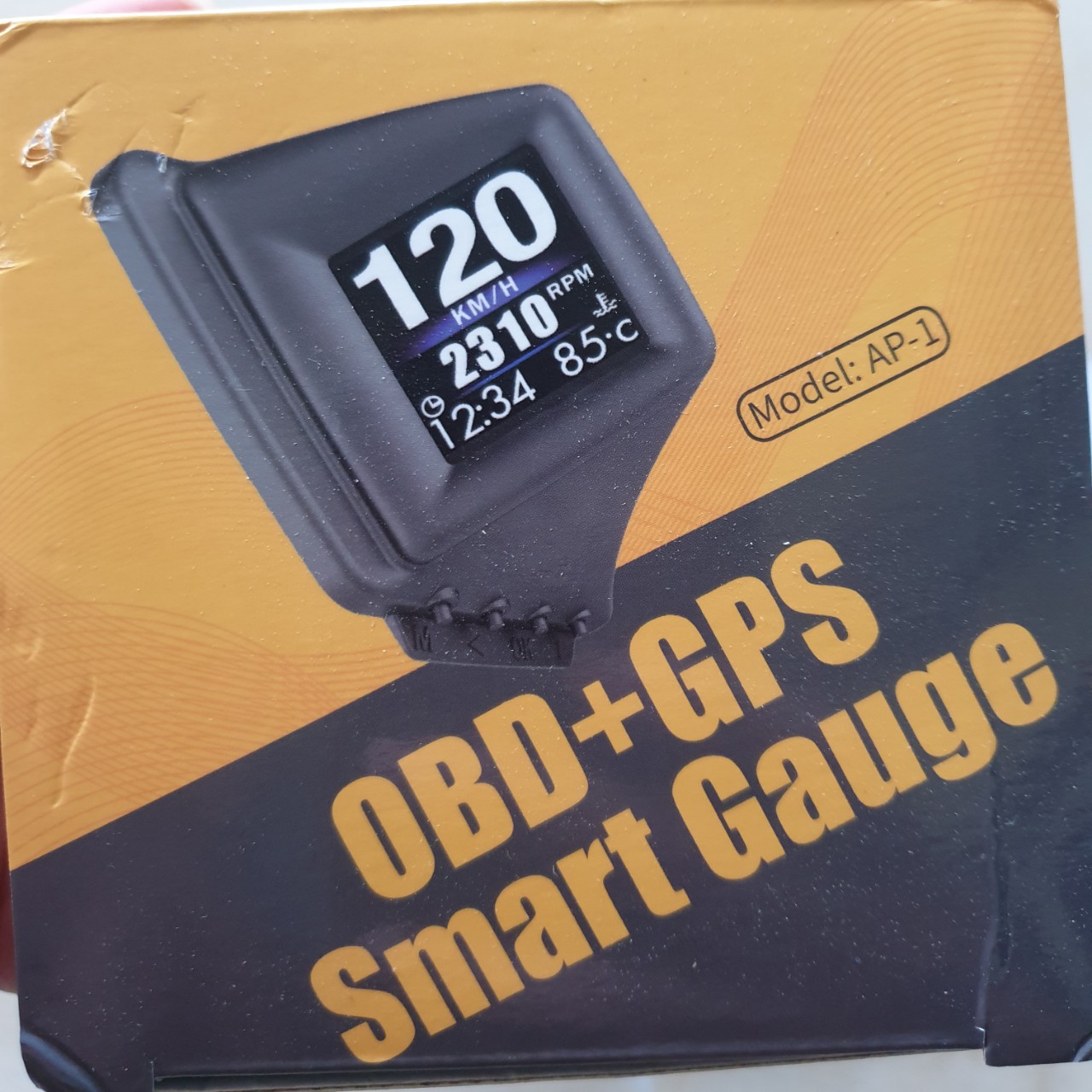 Thiết bị Hud hiển thị tốc độ OBD2 + GPS báo km xóa mã lỗi ô tô kiểm soát tổng thể xe bản đặc biệt loại tốt